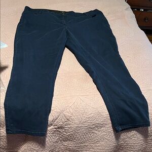 Women's Navy Blue Work Pants